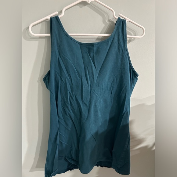 Duluth Trading Company Teal Tank Top - Picture 3 of 3